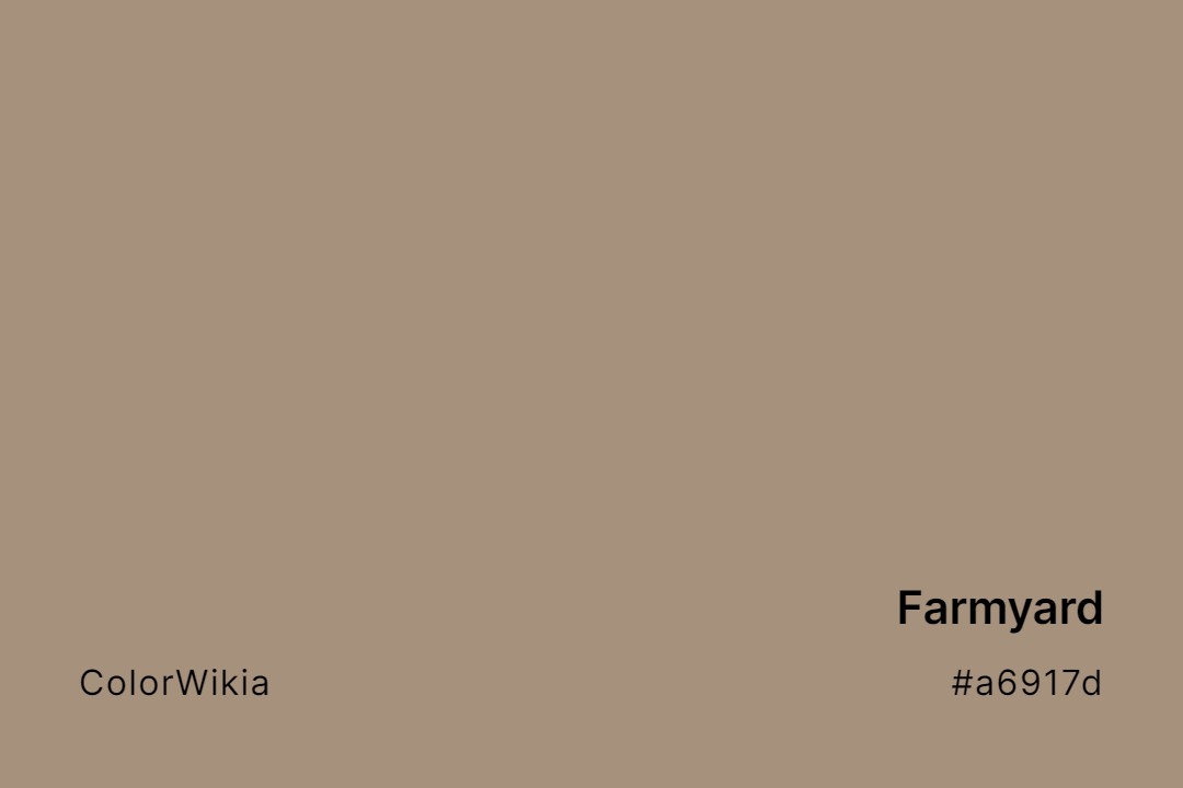Farmyard Color – #a6917d: Codes and Complete Breakdown
