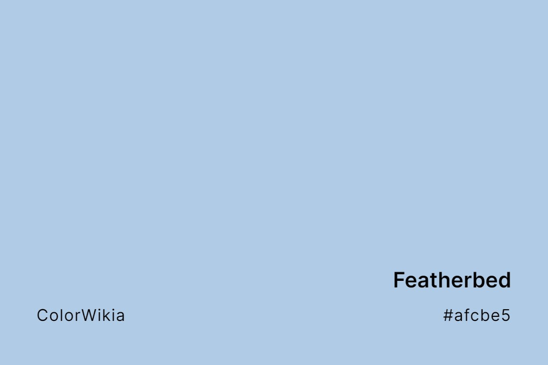 Featherbed Color – #afcbe5: Codes and Complete Breakdown