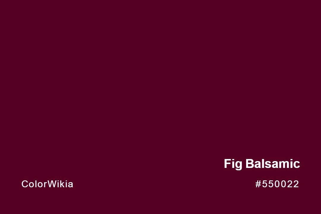 fig balsamic color 550022
