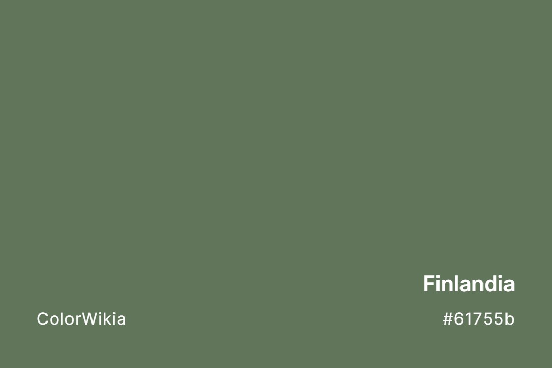 Finlandia Color – #61755b: Codes and Complete Breakdown