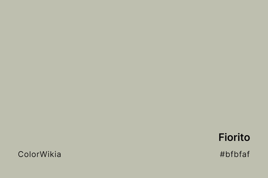 Fiorito Color – #bfbfaf: Codes and Complete Breakdown
