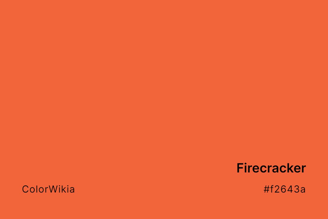 Firecracker Color – #f2643a: Codes and Complete Breakdown