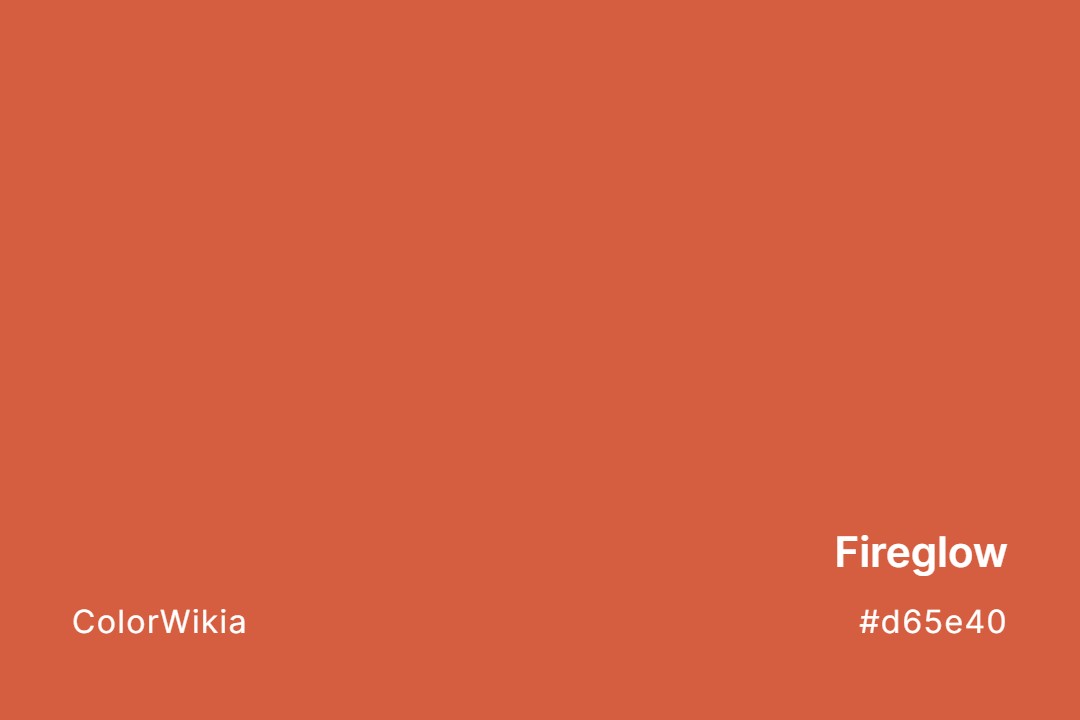 Fireglow Color – #d65e40: Codes and Complete Breakdown