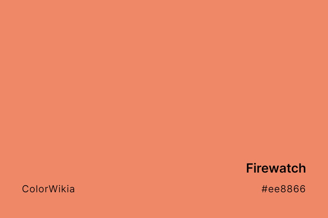 Firewatch Color – #ee8866: Codes and Complete Breakdown