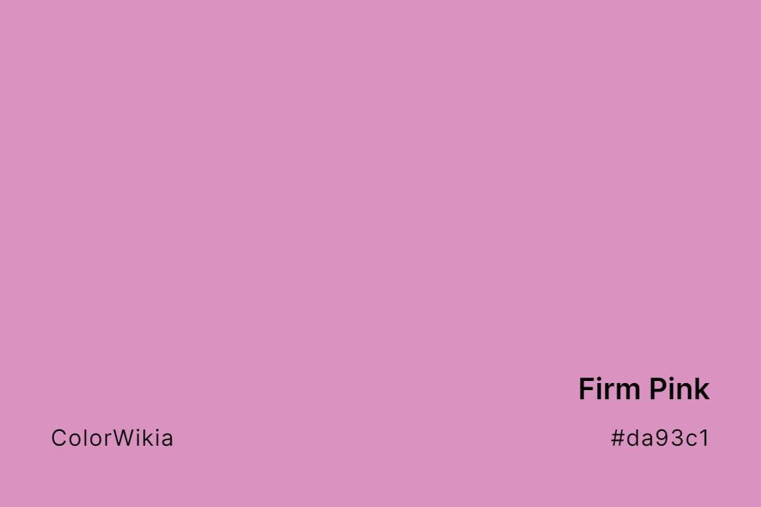 Firm Pink Color – #da93c1: Codes and Complete Breakdown
