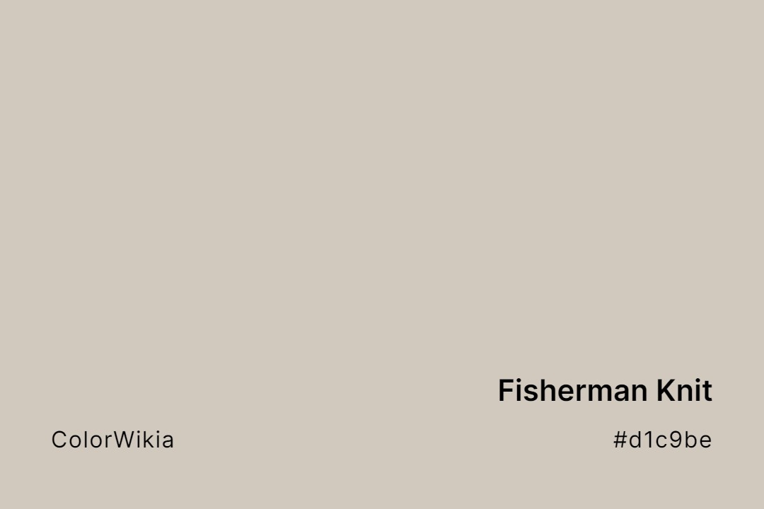 fisherman knit color d1c9be