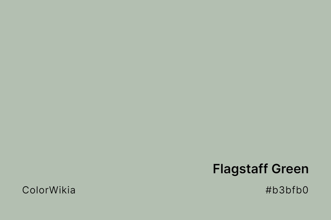 Flagstaff Green Color – #b3bfb0: Codes and Complete Breakdown
