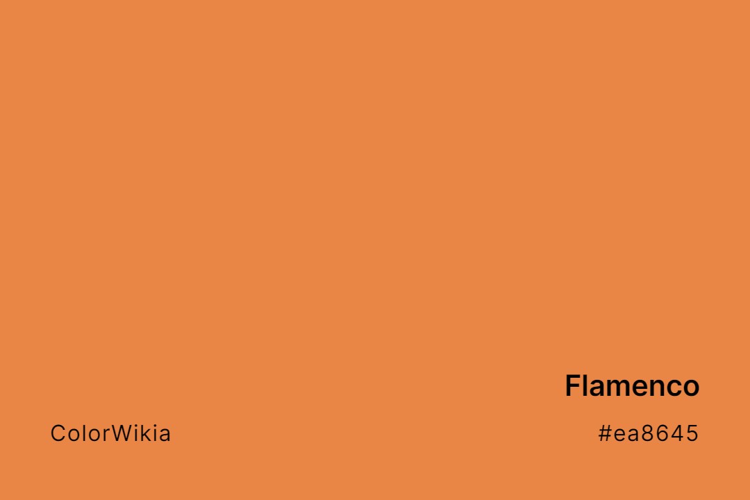 Flamenco Color – #ea8645: Codes and Complete Breakdown