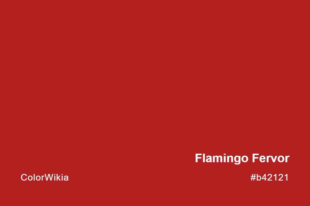 Flamingo Fervor Color – #b42121: Codes and Complete Breakdown