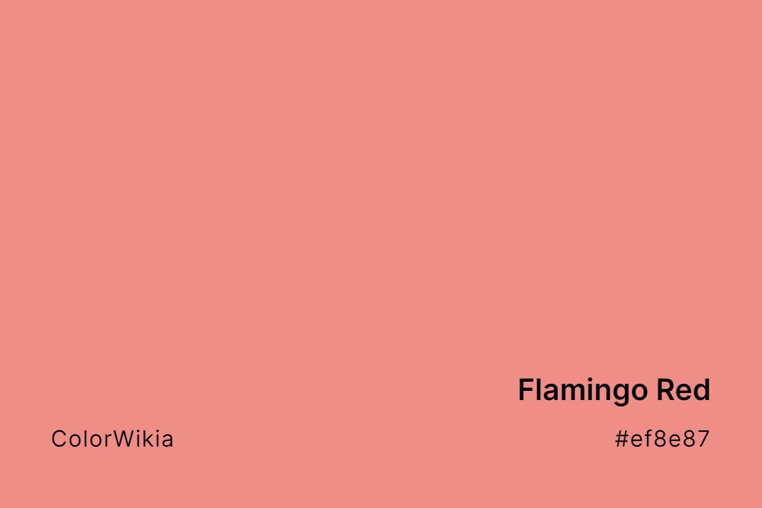 Flamingo Red Color – #ef8e87: Codes and Complete Breakdown