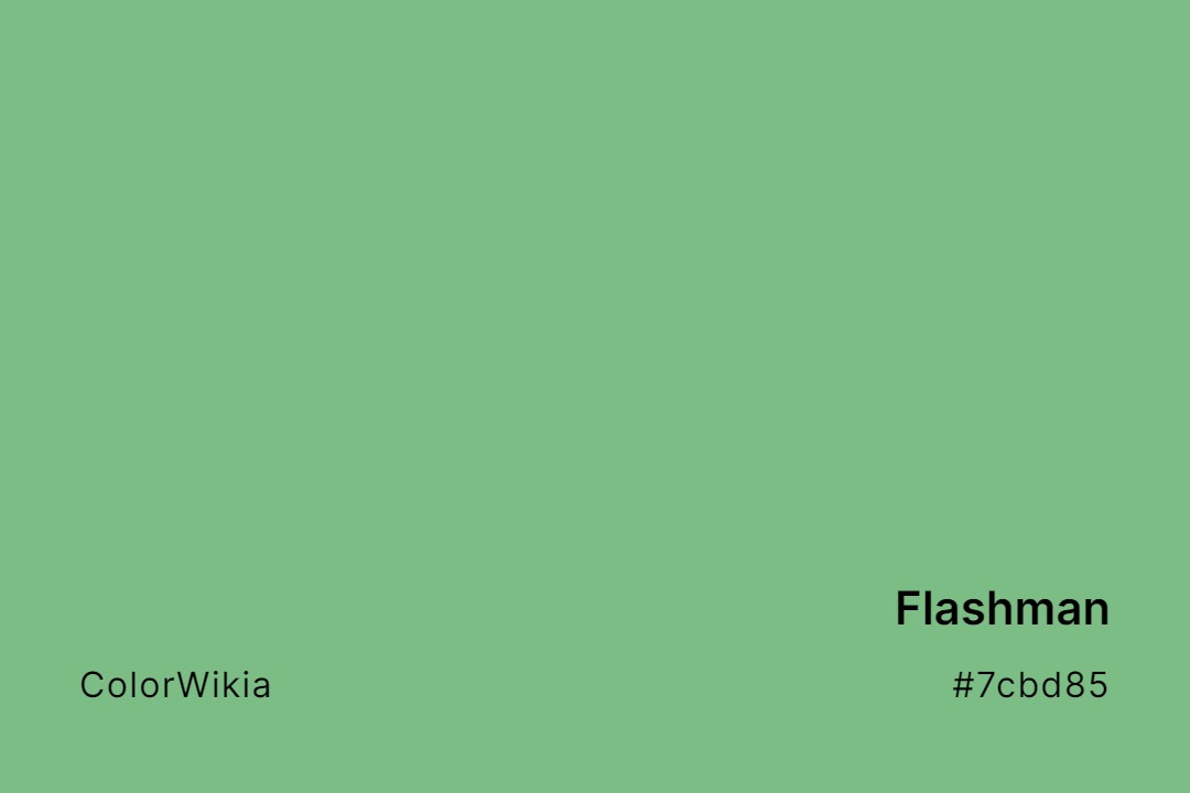 Flashman Color – #7cbd85: Codes and Complete Breakdown