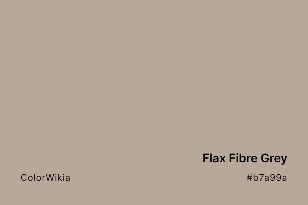 flax fibre grey color b7a99a