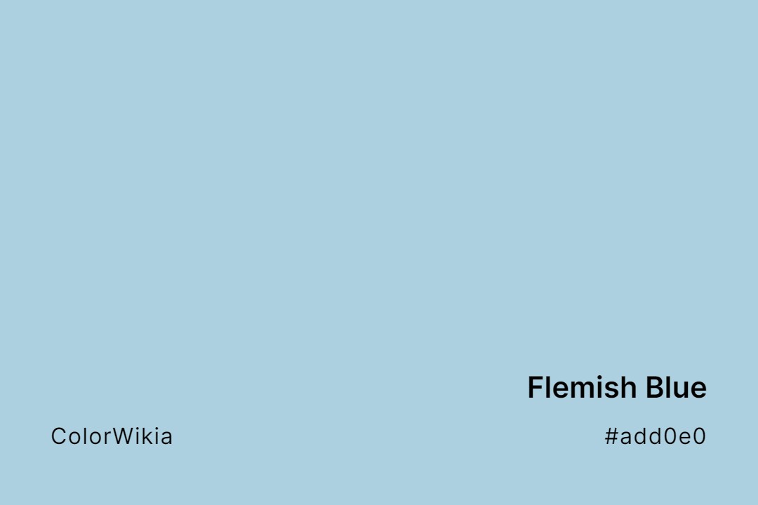 Flemish Blue Color – #add0e0: Codes and Complete Breakdown
