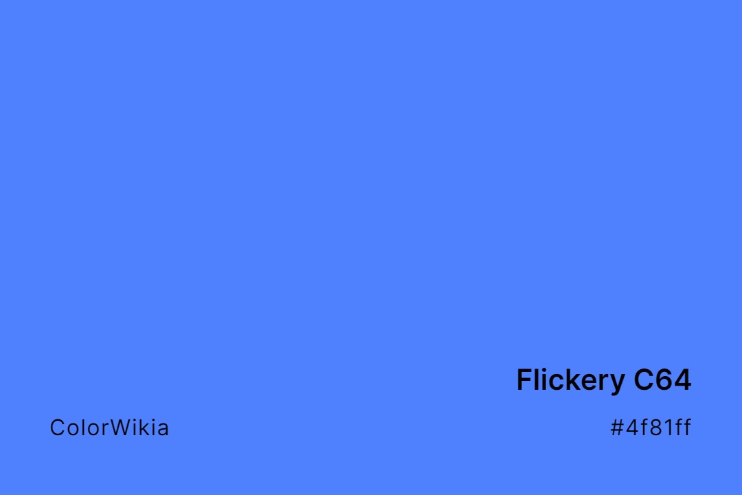 Flickery C64 Color – #4f81ff: Codes and Complete Breakdown