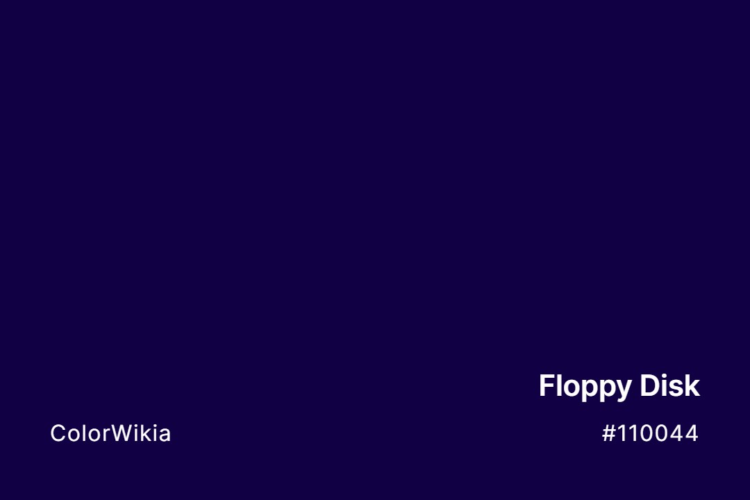 Floppy Disk Color – #110044: Codes and Complete Breakdown