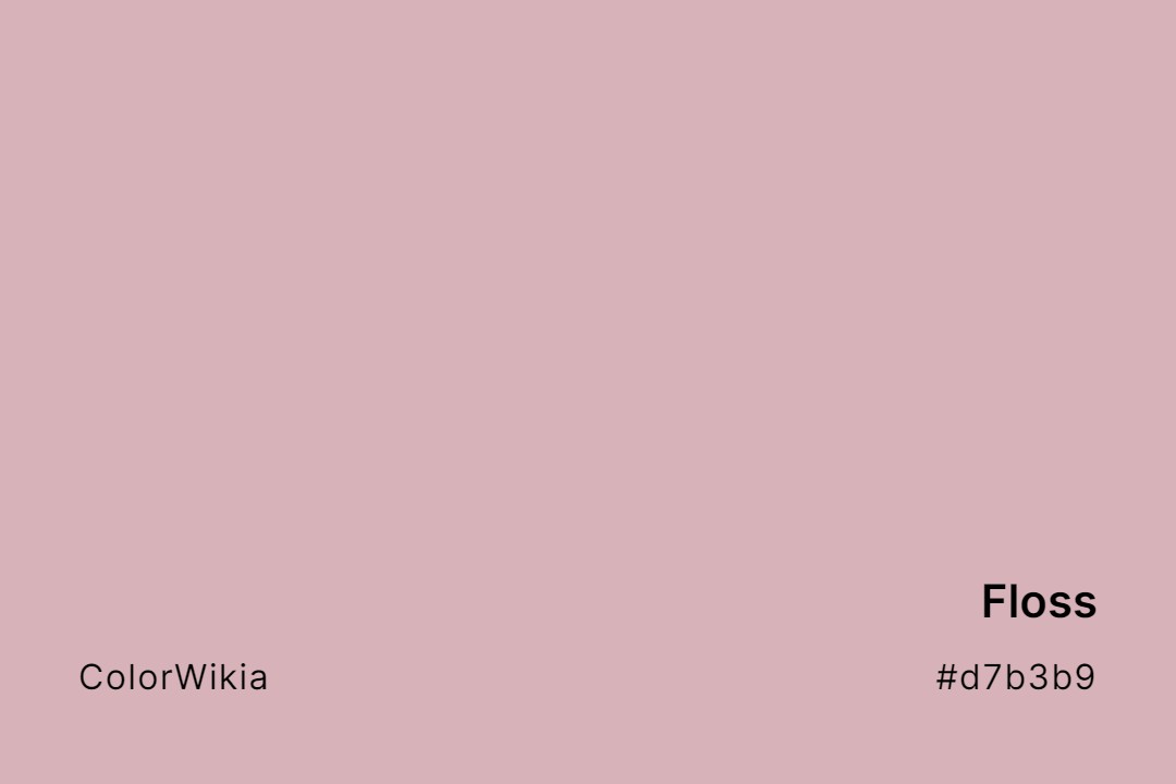 floss color d7b3b9