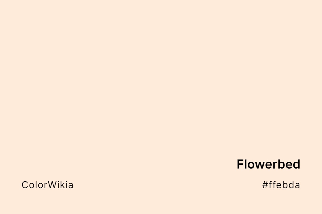 Flowerbed Color – #ffebda: Codes and Complete Breakdown