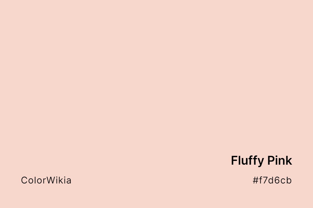 Fluffy Pink Color – #f7d6cb: Codes and Complete Breakdown