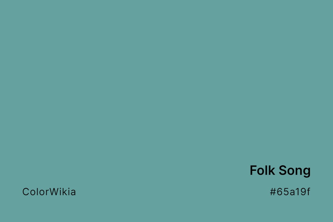 folk song color 65a19f