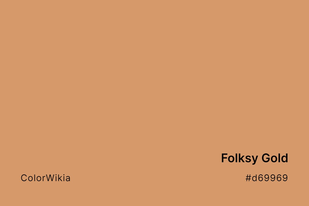 Folksy Gold Color – #d69969: Codes and Complete Breakdown