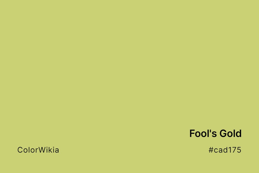Fool’s Gold Color – #cad175: Codes and Complete Breakdown
