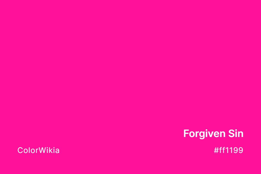 Forgiven Sin Color – #ff1199: Codes and Complete Breakdown