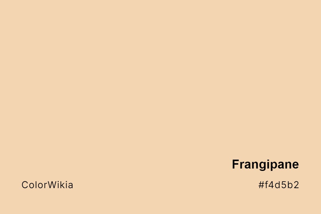 Frangipane Color – #f4d5b2: Codes and Complete Breakdown