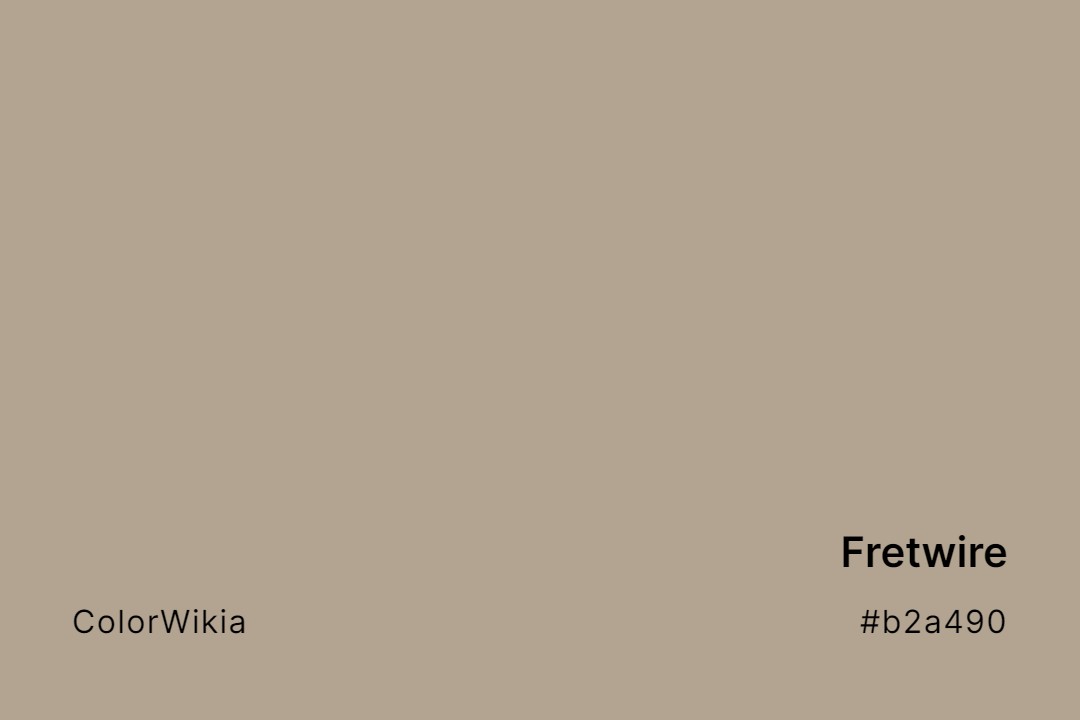 Fretwire Color – #b2a490: Codes and Complete Breakdown