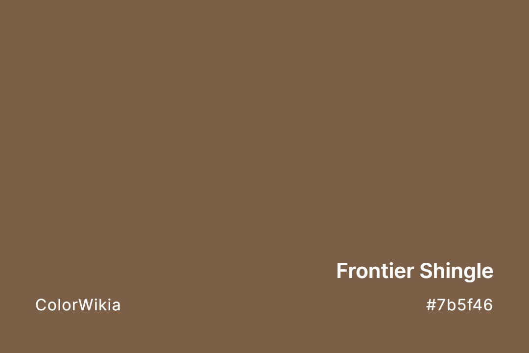 frontier shingle color 7b5f46