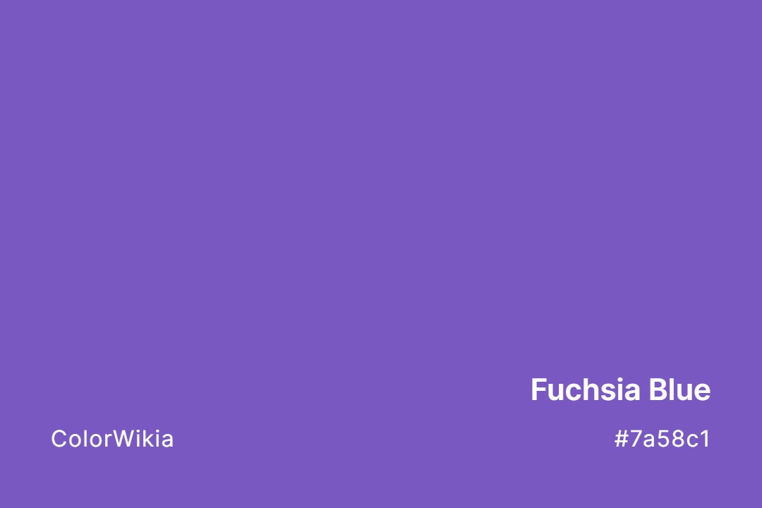Fuchsia Blue Color – #7a58c1: Codes and Complete Breakdown
