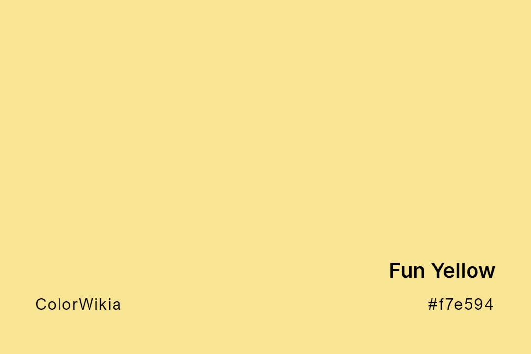Fun Yellow Color – #f7e594: Codes and Complete Breakdown