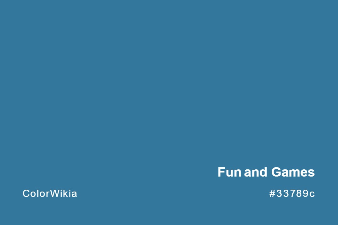Fun and Games Color – #33789c: Codes and Complete Breakdown