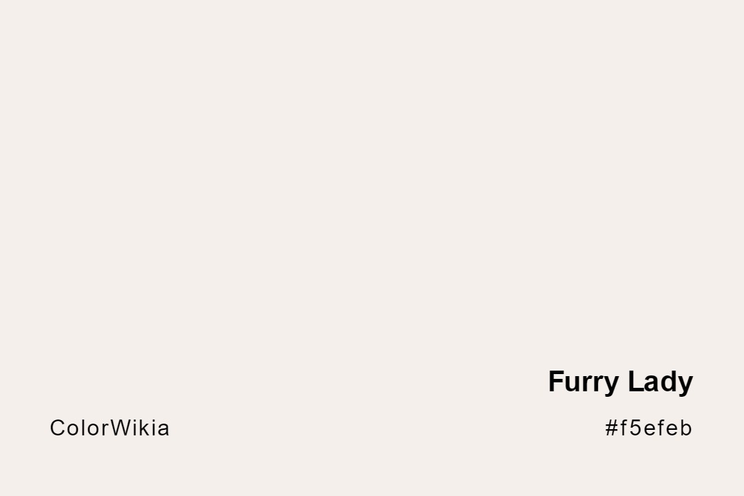 Furry Lady Color – #f5efeb: Codes and Complete Breakdown