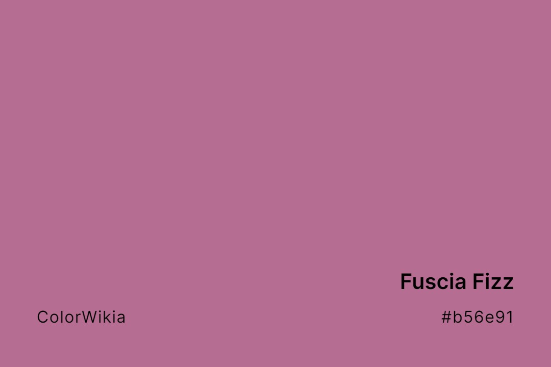 fuscia fizz color b56e91
