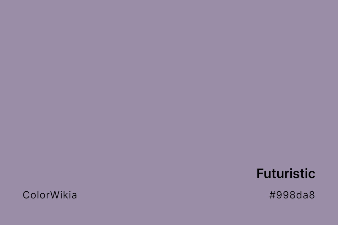 Futuristic Color – #998da8: Codes and Complete Breakdown
