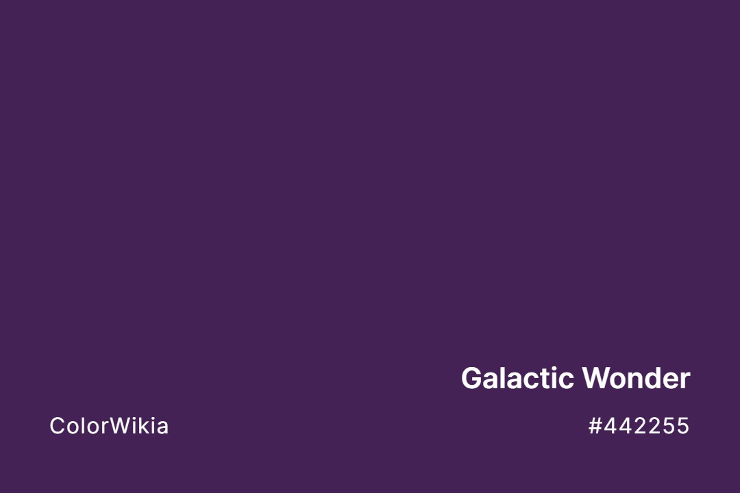 galactic wonder color 442255