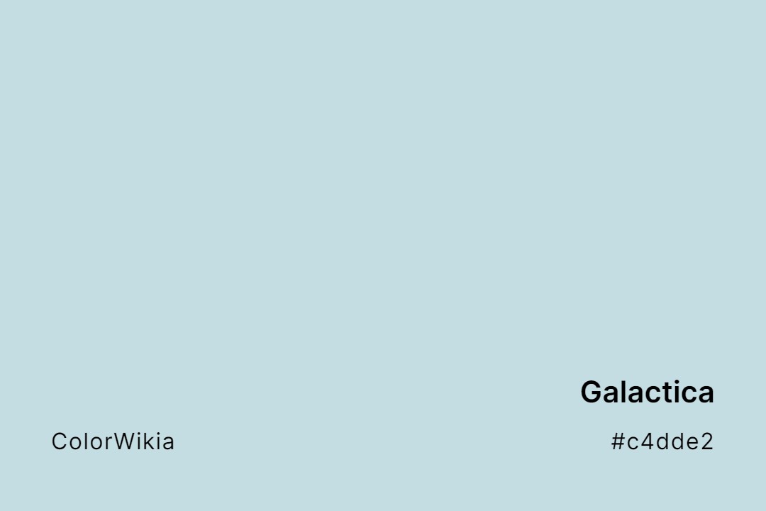 Galactica Color – #c4dde2: Codes and Complete Breakdown
