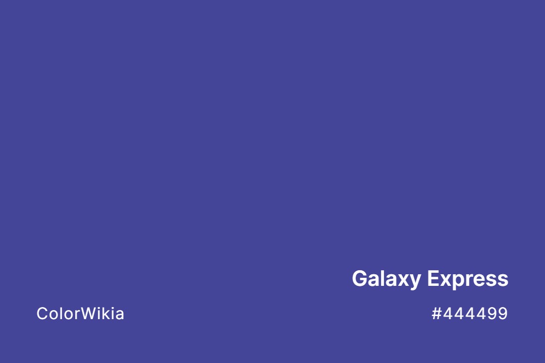 galaxy express color 444499