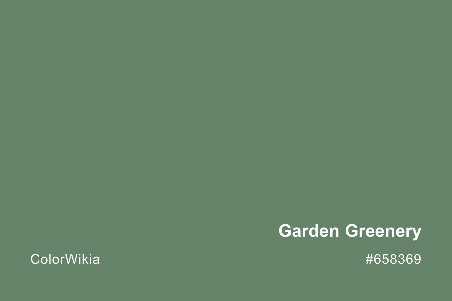 garden greenery color 658369