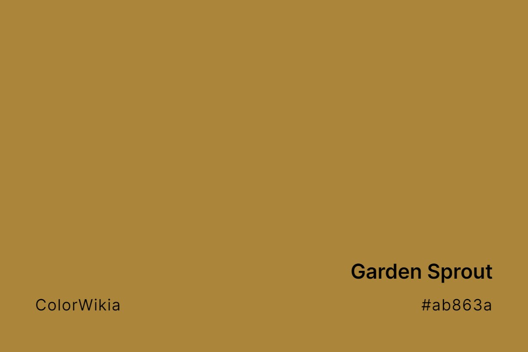 garden sprout color ab863a