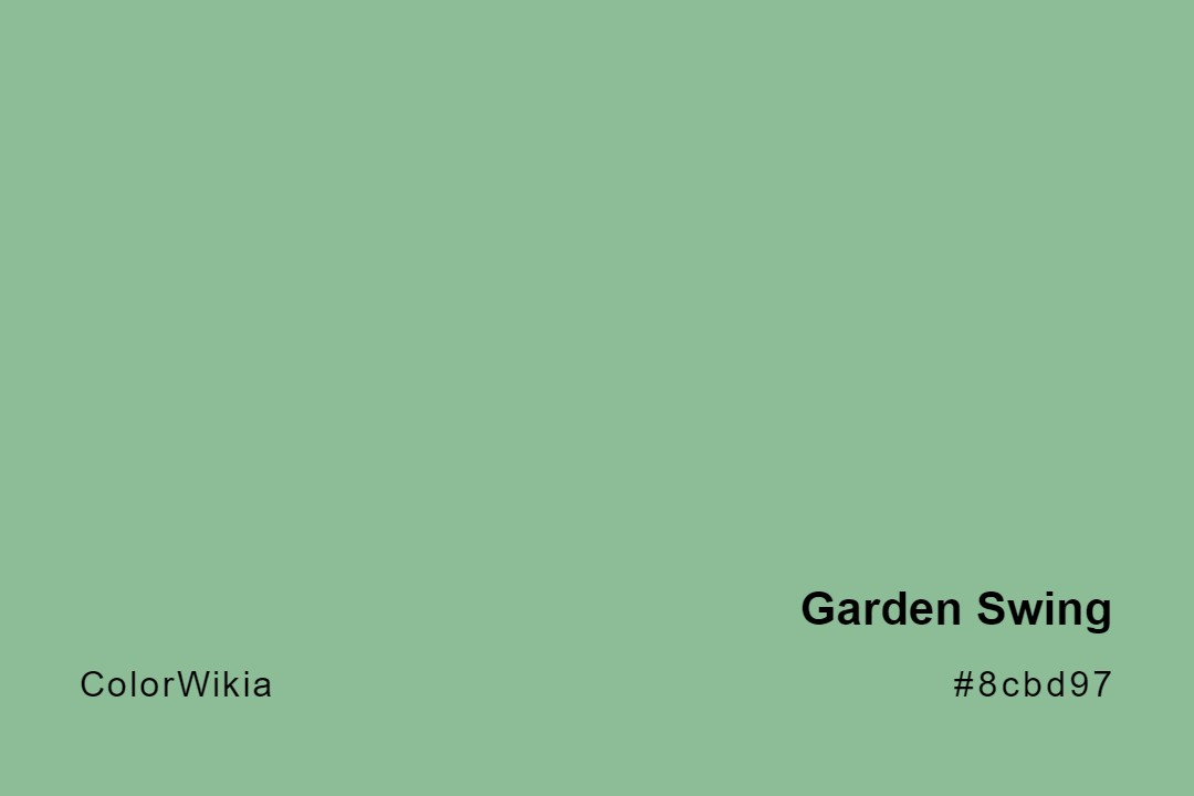 garden swing color 8cbd97