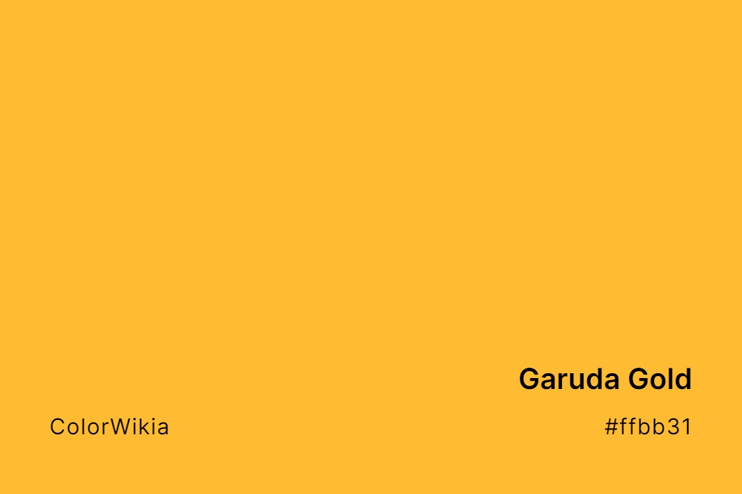 Garuda Gold Color – #ffbb31: Codes and Complete Breakdown