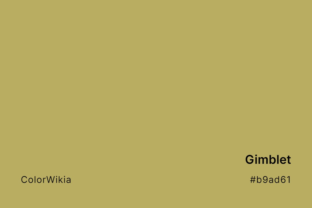 Gimblet Color – #b9ad61: Codes and Complete Breakdown