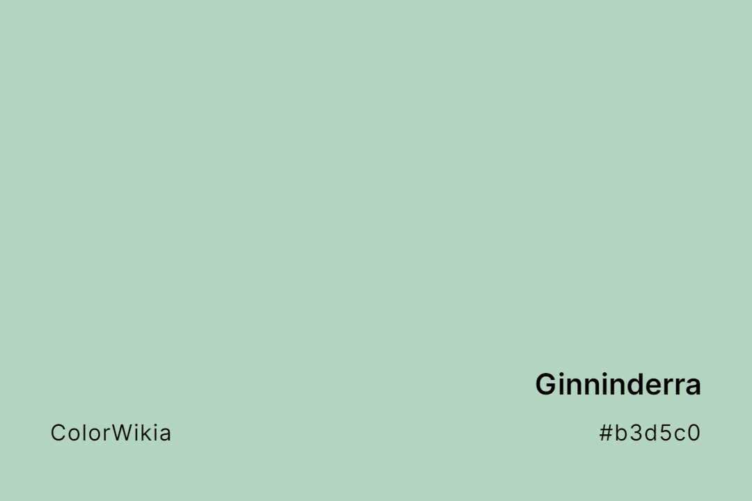 Ginninderra Color – #b3d5c0: Codes and Complete Breakdown