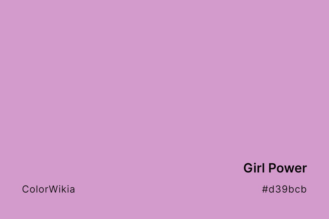 Girl Power Color – #d39bcb: Codes and Complete Breakdown