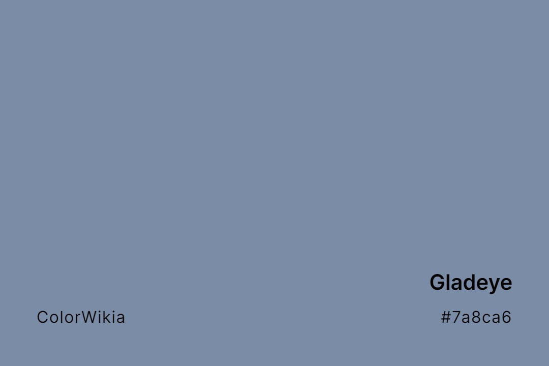 Gladeye Color – #7a8ca6: Codes and Complete Breakdown