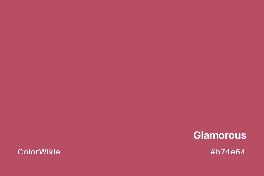 Glamorous Color – #b74e64: Codes and Complete Breakdown