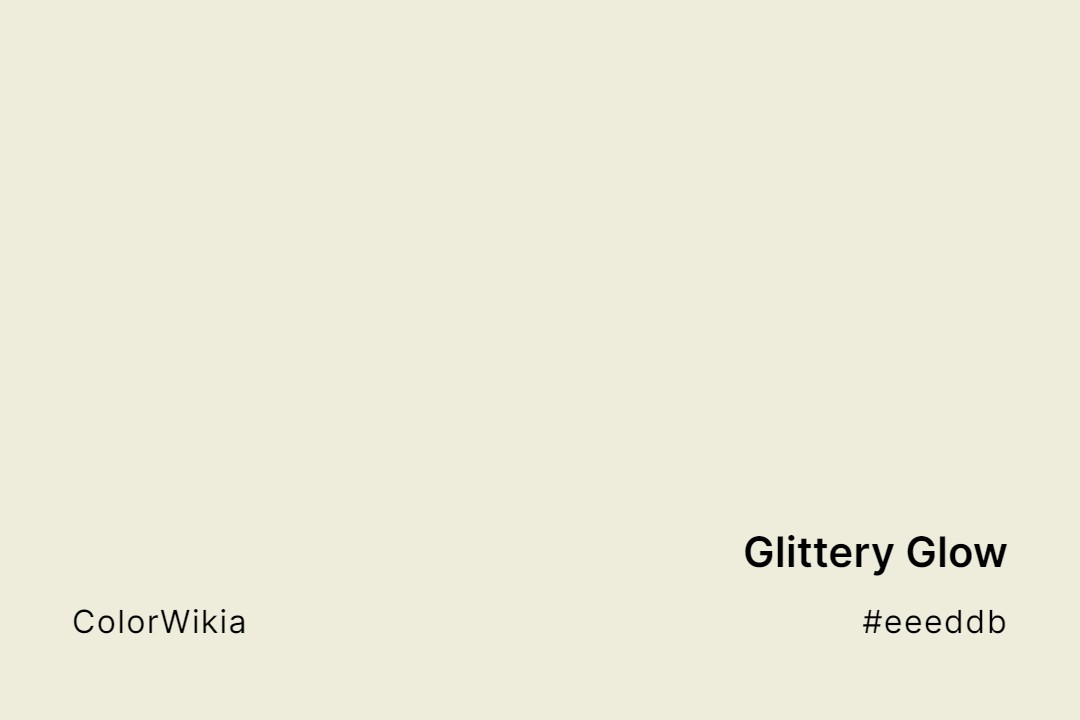 Glittery Glow Color – #eeeddb: Codes and Complete Breakdown