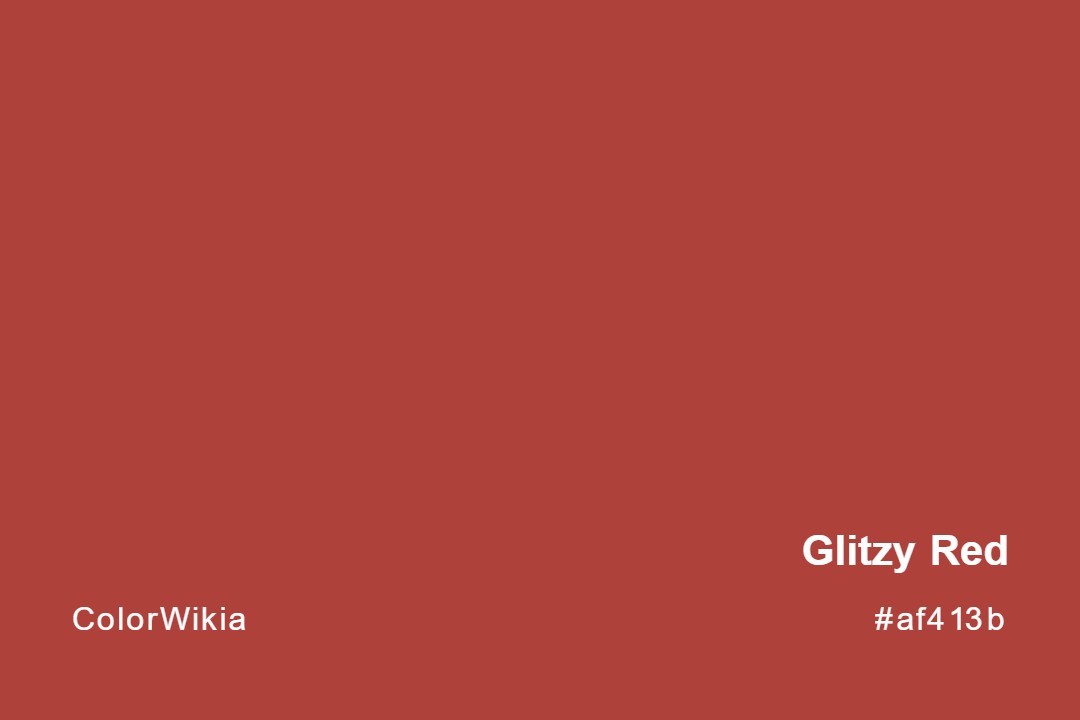 Glitzy Red Color – #af413b: Codes and Complete Breakdown