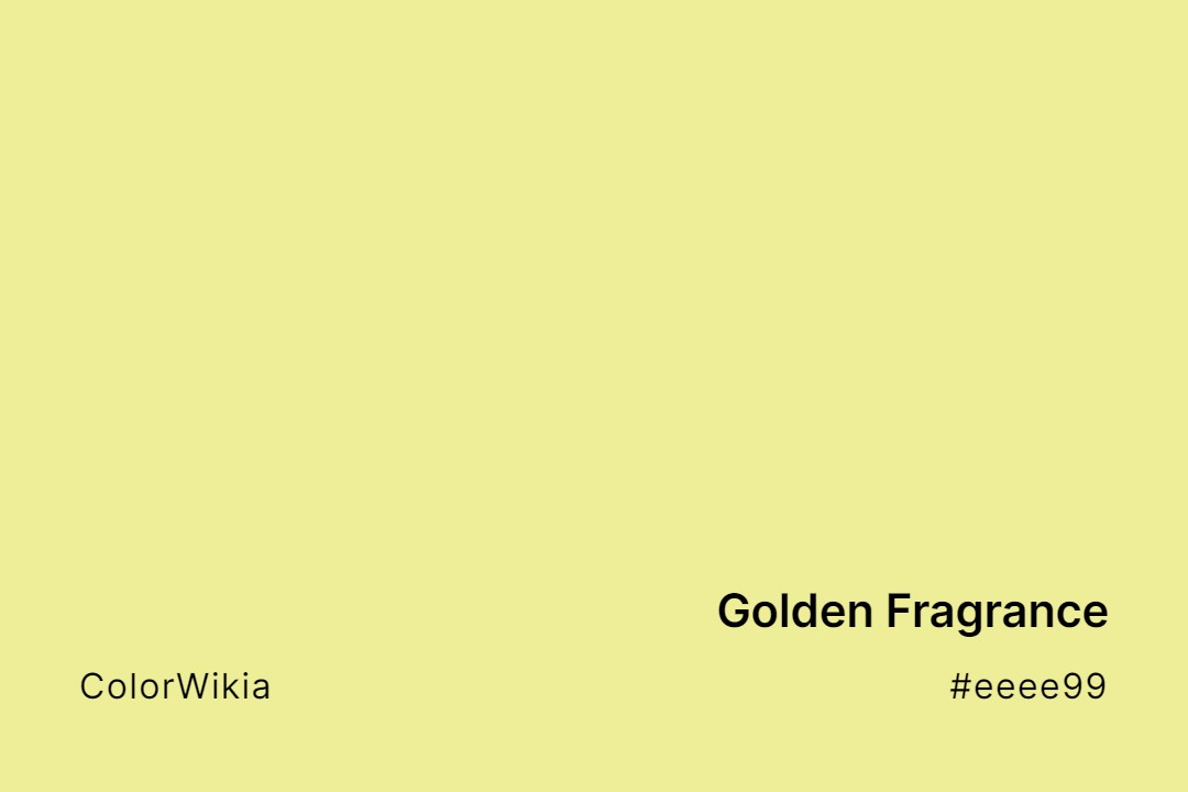 golden fragrance color eeee99